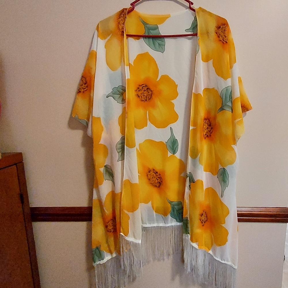Saxx Floral Cardigan